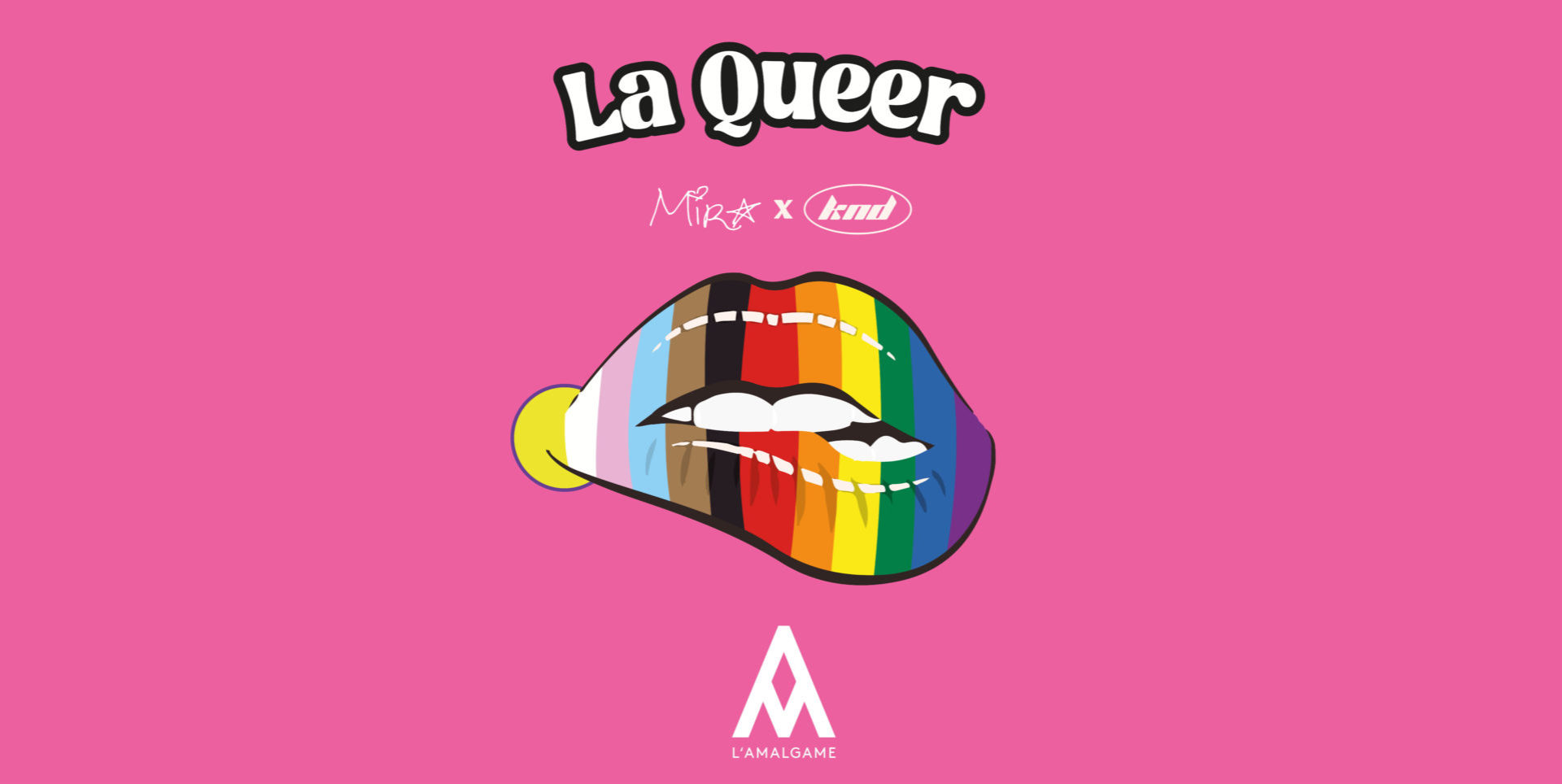 octobre 2025 dès 23h, c’est LA QUEER à L'Amalgame – la nuit la plus cunty, sexy et safe d’Yverdon